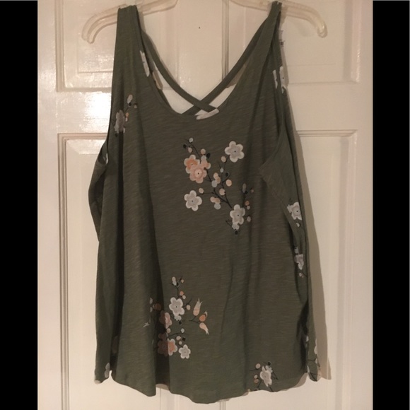 LOFT Tops - Loft outlet floral tank XL LOFT Tops - Loft outlet floral tank XL